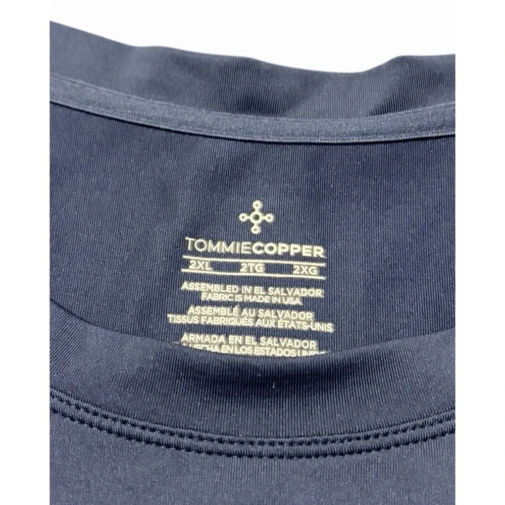 Tommie Copper Shirt Mens 2XL‎ Navy Long Sleeve Compression Base Layer Athletic